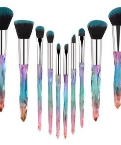 Makeup Brushes Set Crystal Handle code