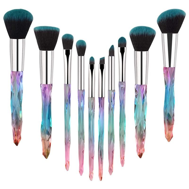 Makeup Brushes Set Crystal Handle Makeup Brushes Set Crystal Handle code